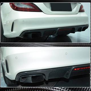Dyfuzor tylnego zderzaka (do Base/CLS63 AMG 2015-2018, Carbon) zdjęcia 3