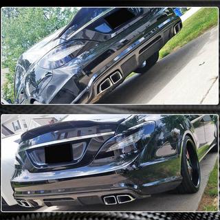Dyfuzor tylnego zderzaka (do Base/CLS63 AMG 2015-2018, Carbon) zdjęcia 4