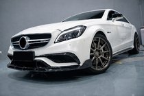 Mercedes CLS C218 2011-2018 Nakładka na przedni zderzak Lip V2 (do CLS63 AMG SD 2015-2018, Carbon) zdjęcia 1
