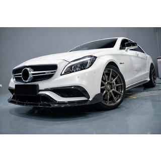 Nakładka na przedni zderzak Lip V2 (do CLS63 AMG SD 2015-2018, Carbon) zdjęcia 1