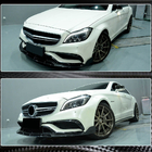 Mercedes CLS C218 2011-2018 Nakładka na przedni zderzak Lip V3 (do CLS63 AMG SD 2015-2018, Plastik) zdjęcia 5