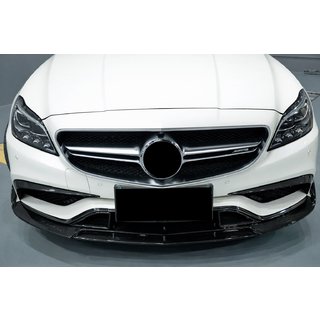 Nakładki na przedni zderzak z karbonu do CLS63 AMG SD 2015-2018 zdjęcia 2