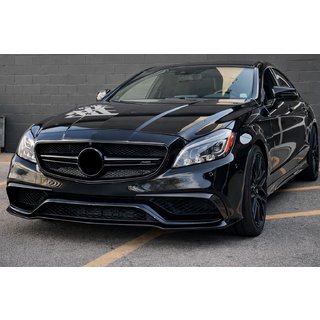 Nakładki na przedni zderzak z karbonu do CLS63 AMG SD 2015-2018 zdjęcia 3