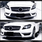 Mercedes CLS C218 2011-2018 Nakładka na przedni zderzak Lip V1 (do CLS63 AMG SD 2011-2014, Carbon) zdjęcia 3