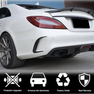 Nakładki na tylny zderzak (dla Base / CLS63 AMG SD 2015-2018, Carbon) zdjęcia 3