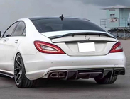 Mercedes CLS C218 2011-2018 Dyfuzor tylnego zderzaka do AMG-Line/CLS63 AMG 2011-2014, Carbon zdjęcia 3