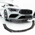 Mercedes CLA C118 2019- Nakładka na przedni zderzak Lip (do SD 2019-2022, Carbon) zdjęcia 1