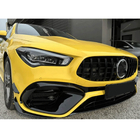 Mercedes CLA C118 2019- Nakładki na przedni zderzak (do CLA45 AMG 2019-2022, ABS) zdjęcia 2