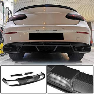 Dyfuzor tylnego zderzaka V1 do AMG-Line 2017-2019 Carbon zdjęcia 1
