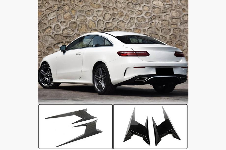 Mercedes E-class coupe C238 2016-2024 Nakładki na tylne błotniki z karbonu (do AMG-Line 2017-2019) Image