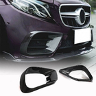 Mercedes E-class coupe C238 2016-2024 Nakładki na Przedni Zderzak z Włókna Węglowego (dla AMG-Line 2017-2019) zdjęcia 1