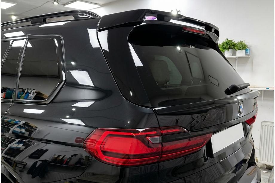 BMW X7 G07 2019- Spoiler Dolny V1 (Czarny Połysk) Image