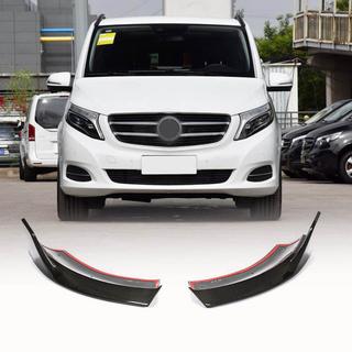Nakładki Flap na przedni zderzak (do V Class 2014-2019, Carbon) zdjęcia 1