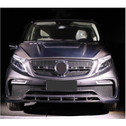 Mercedes Vito/V-class W447 2014- Przedni Zderzak V1 (2014-2019, Carbon) zdjęcia 3