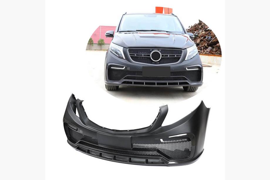Mercedes Vito/V-class W447 2014- Przedni Zderzak V1 (2014-2019, Carbon) Image