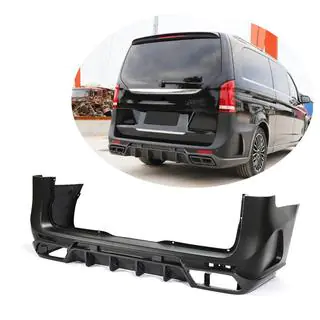Tylny Zderzak (2014-2019, Carbon) Mercedes Vito/V-class W447 2014- zdjęcia 1