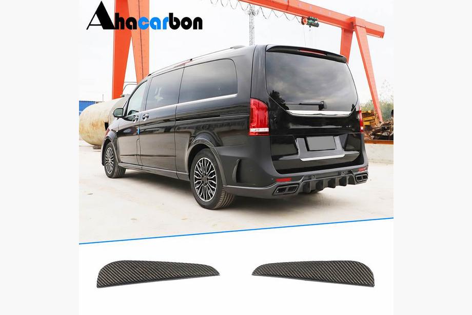 Mercedes Vito/V-class W447 2014- Nakładka na tylny zderzak (2014-2019, Carbon) Image