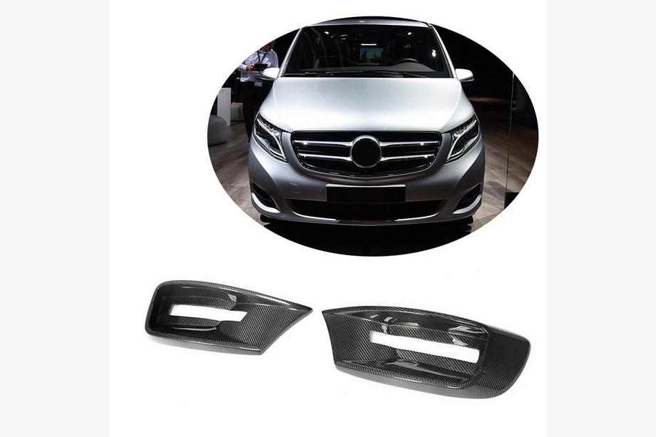 Mercedes Vito/V-class W447 2014- Nakładki na światła przeciwmgielne V1 (2014-2019, Carbon) Image