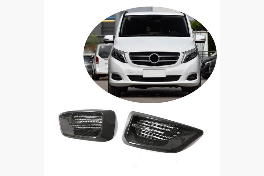 Mercedes Vito/V-class W447 2014- Nakładki na światła przeciwmgielne V2 (2014-2019, Carbon) Image