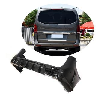 Nakładka na tylny zderzak z dyfuzorem (2014-2019, Plastik + Carbon) zdjęcia 1