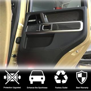 Nakładki na wykończenie drzwi wewnętrznych (Dry Carbon) Mercedes G сlass W463 2018-2024 zdjęcia 2