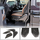 Mercedes G class W463 2018-2024 Nakładki na siedzenia z Dry Carbon zdjęcia 2