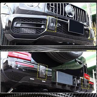 Zestaw nakładek na przedni i tylny zderzak (do G63 AMG, Suchy Carbon) zdjęcia 4