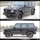Mercedes G class W463 2018-2024 Nakładki na przednie błotniki z karbonu zdjęcia 5