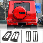 Mercedes G class W463 1990-2018 Nakładki na Tylne Lampy (Dry Carbon) zdjęcia 1