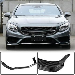 Nakładka na przedni zderzak Lip V1 do AMG-Line 2015-2018 Carbon zdjęcia 1