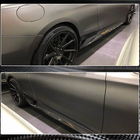 Mercedes S-class C217 Coupe 2014-2020 Nakładki progowe boczne (do AMG-Line 2015-2018, Carbon) zdjęcia 3