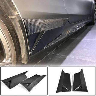 Nakładki progowe boczne (do AMG-Line 2015-2018, Carbon) zdjęcia 1