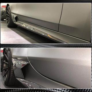 Nakładki progowe boczne (do AMG-Line 2015-2018, Carbon) zdjęcia 4