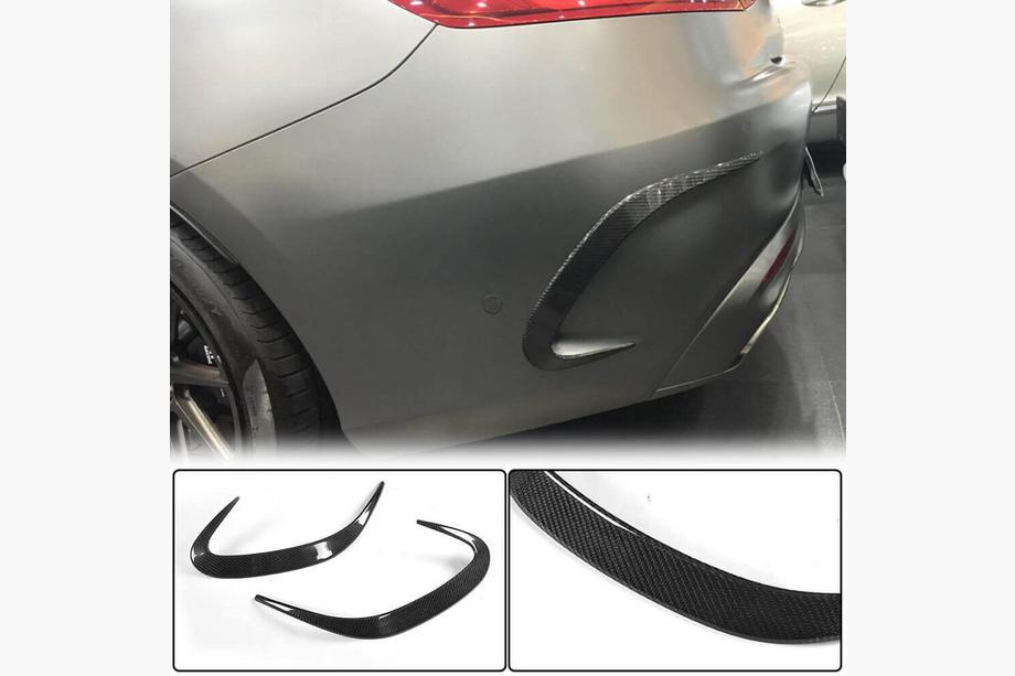 Mercedes S-class C217 Coupe 2014-2020 Nakładka na Tylny Zderzak (do AMG / AMG-Line, Carbon) Image