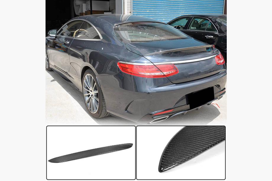 Mercedes S-class C217 Coupe 2014-2020 Spoiler V2 (Coupe, Carbon) Image