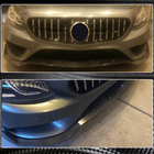 Mercedes S-class C217 Coupe 2014-2020 Nakładka Zderzaka Przedniego Lip V2 do AMG-Line 2015-2018 Carbon zdjęcia 4
