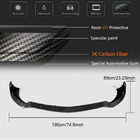 Mercedes S-class C217 Coupe 2014-2020 Nakładka Zderzaka Przedniego Lip V2 do AMG-Line 2015-2018 Carbon zdjęcia 6