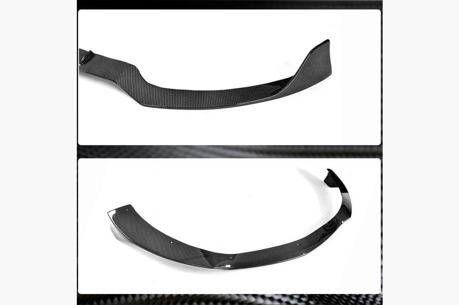 Mercedes S-class C217 Coupe 2014-2020 Nakładka Zderzaka Przedniego Lip V2 do AMG-Line 2015-2018 Carbon Zdjęcia 5