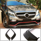 Mercedes GLE coupe C292 2015-2019 Nakładki na Przedni Zderzak z Włókna Węglowego do GLE63 AMG zdjęcia 2