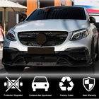 Mercedes GLE coupe C292 2015-2019 Nakładki na Przedni Zderzak z Włókna Węglowego do GLE63 AMG zdjęcia 4