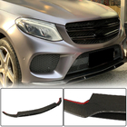 Mercedes GLE coupe C292 2015-2019 Nakładki na przedni zderzak Lip (do GLE43 AMG, Carbon) zdjęcia 1