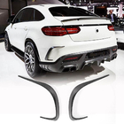 Mercedes GLE coupe C292 2015-2019 Nakładka na tylny zderzak z karbonu zdjęcia 1
