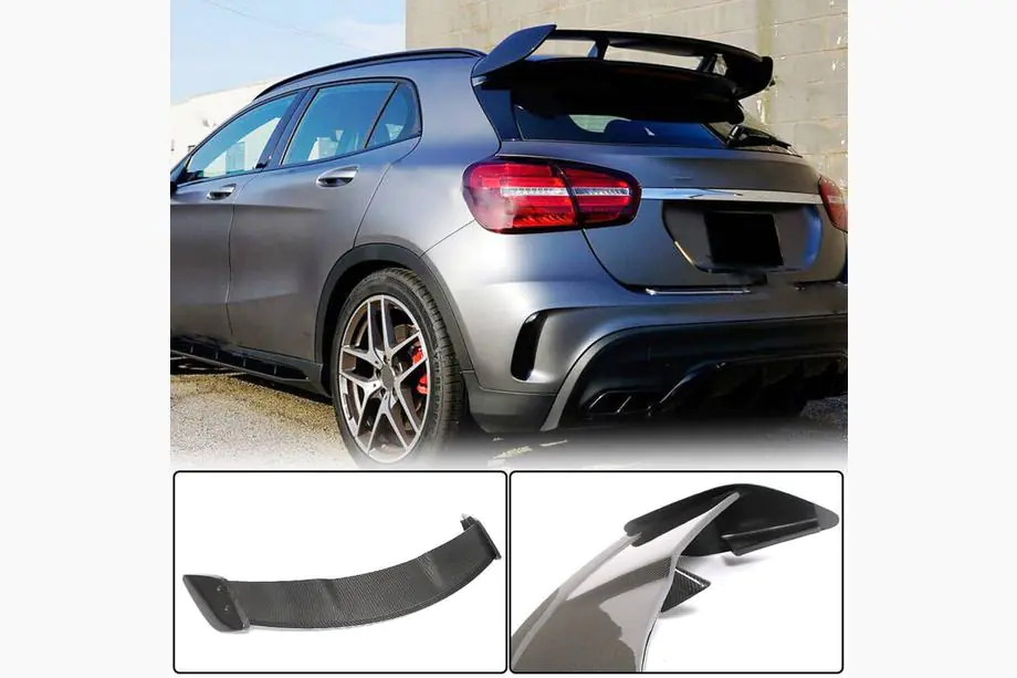Mercedes GLA X156 2014-2019 Spoiler V2 (Carbon) Image
