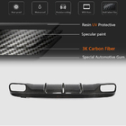 Mercedes GLA X156 2014-2019 Dyfuzor tylnego zderzaka do GLA45 AMG, Carbon zdjęcia 5