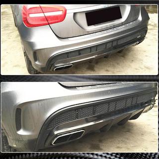 Dyfuzor tylnego zderzaka do GLA45 AMG, Carbon zdjęcia 3