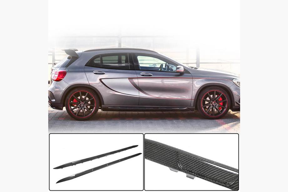 Mercedes GLA X156 2014-2019 Progi Boczne (do GLA45 AMG 2013-2016, Carbon) Image