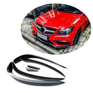 Nakładki na Przedni Zderzak (do AMG-Line 2014-2016, Carbon) zdjęcia 1