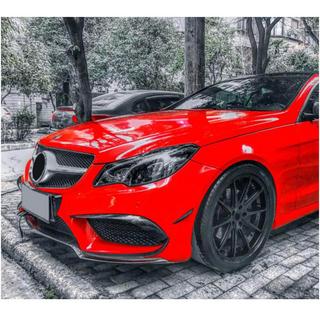 Nakładki na Przedni Zderzak (do AMG-Line 2014-2016, Carbon) zdjęcia 2