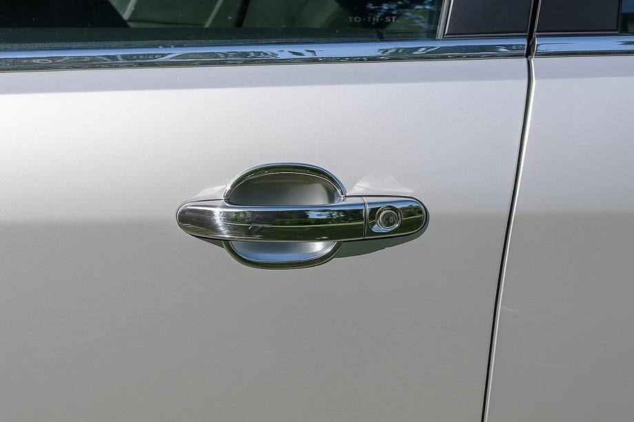 Ford Focus II 2005-2008 Nakladki pod klamki chromowane (4 szt, plastik) Image