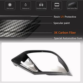 Wkładki zderzaka (do GT43/GT50/GT53 2018-2022, Carbon) zdjęcia 3